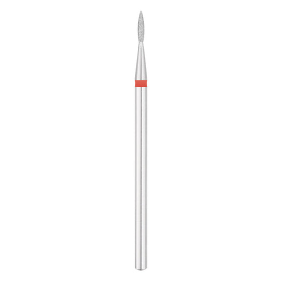 Exo Fresa pedicura Diamante flama Redondo ⌀1.8/8 mm Fino