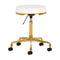 Taburete con Ruedas H4 Oro Blanco
