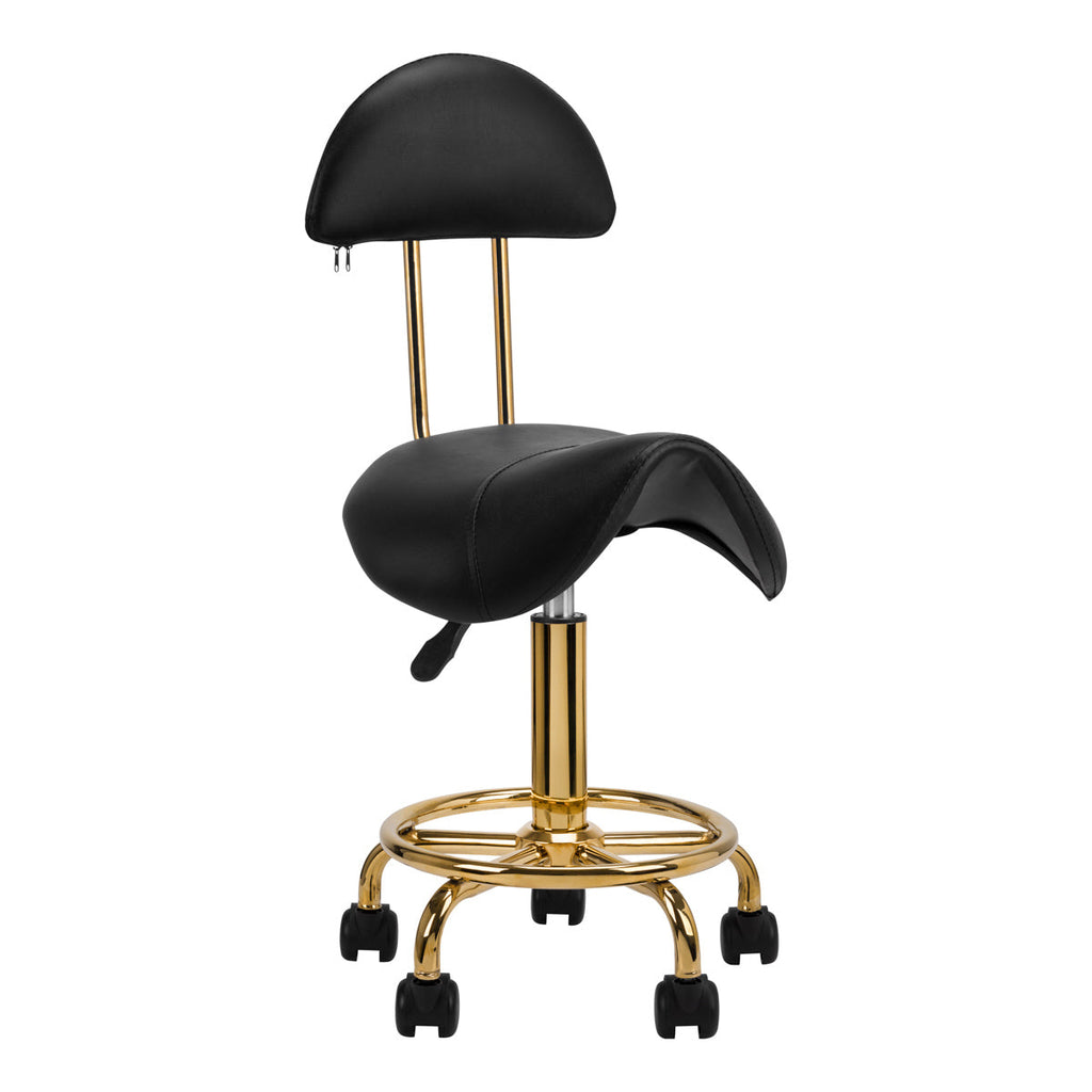 Taburete Ergonómico 6001 Oro Negro –