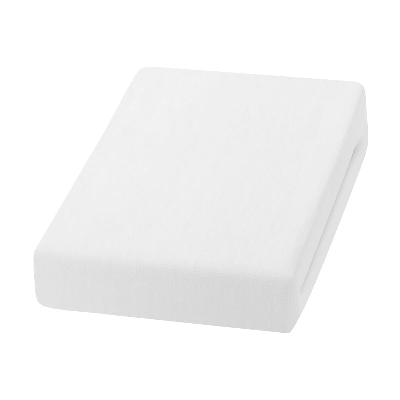 Funda de Sillón Terciopelo Blanco 1