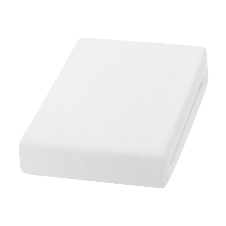 Funda de Sillón Terciopelo Blanco 1