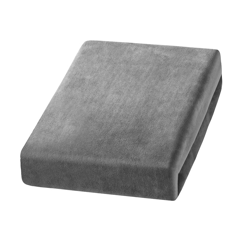 Funda de Sillón Terciopelo Gris 1