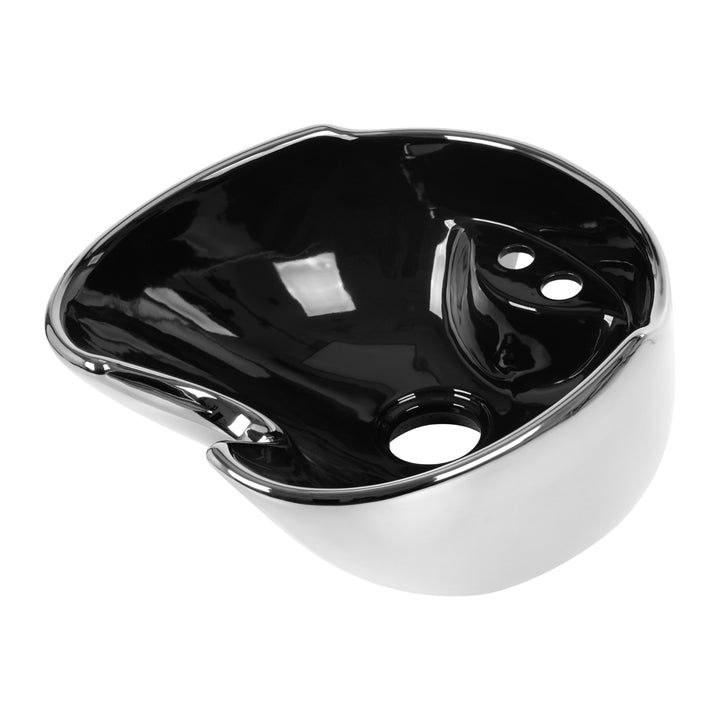Lavabo Cerámico para Lavacabezas Gabbiano Plata