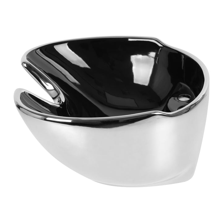 Lavabo Cerámico para Lavacabezas Gabbiano Plata - imagen 2