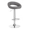 Taburete de Bar con Respaldo QS-B10 Gris