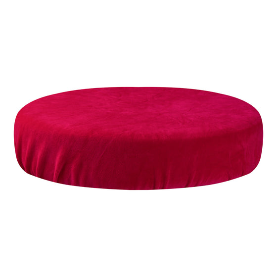 Funda de Taburete Terciopelo Fucsia