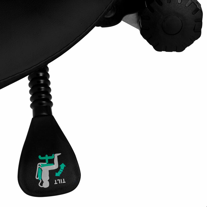 Taburete Ergonómico con Ruedas y Respaldo Giovanni 1004 Negro - imagen 7