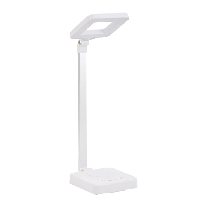 Lámpara LED con Color e Intensidad de Luz Ajustables Elegante 804 Blanca
