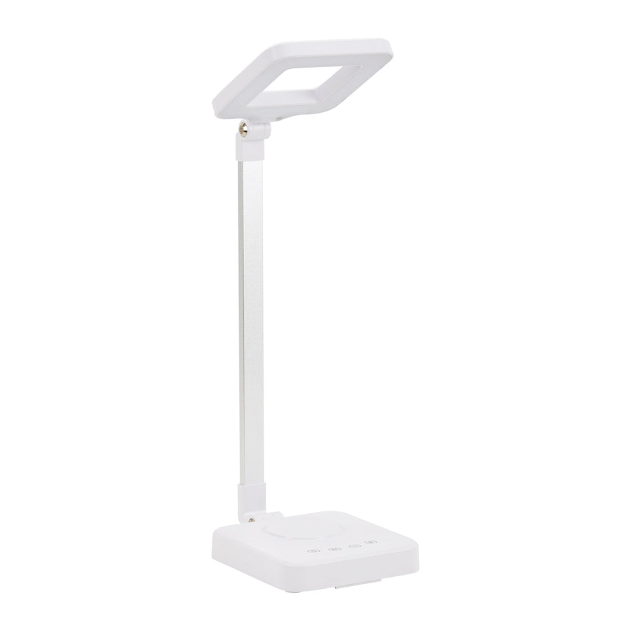 Lámpara LED con Color e Intensidad de Luz Ajustables Elegante 804 Blanca