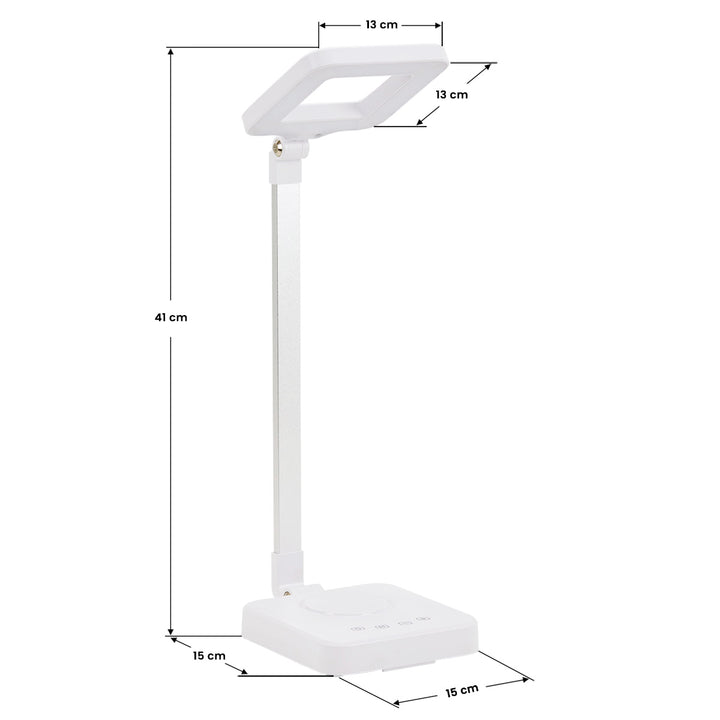 Lámpara LED con Color e Intensidad de Luz Ajustables Elegante 804 Blanca - imagen 11
