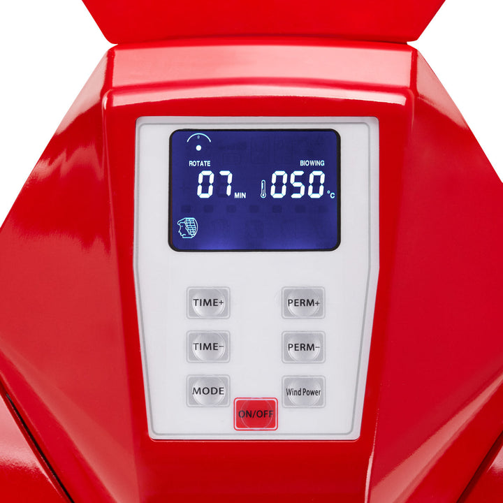 Secador de casco Gabbiano Infrazon con trípode 828 10 Rojo 6