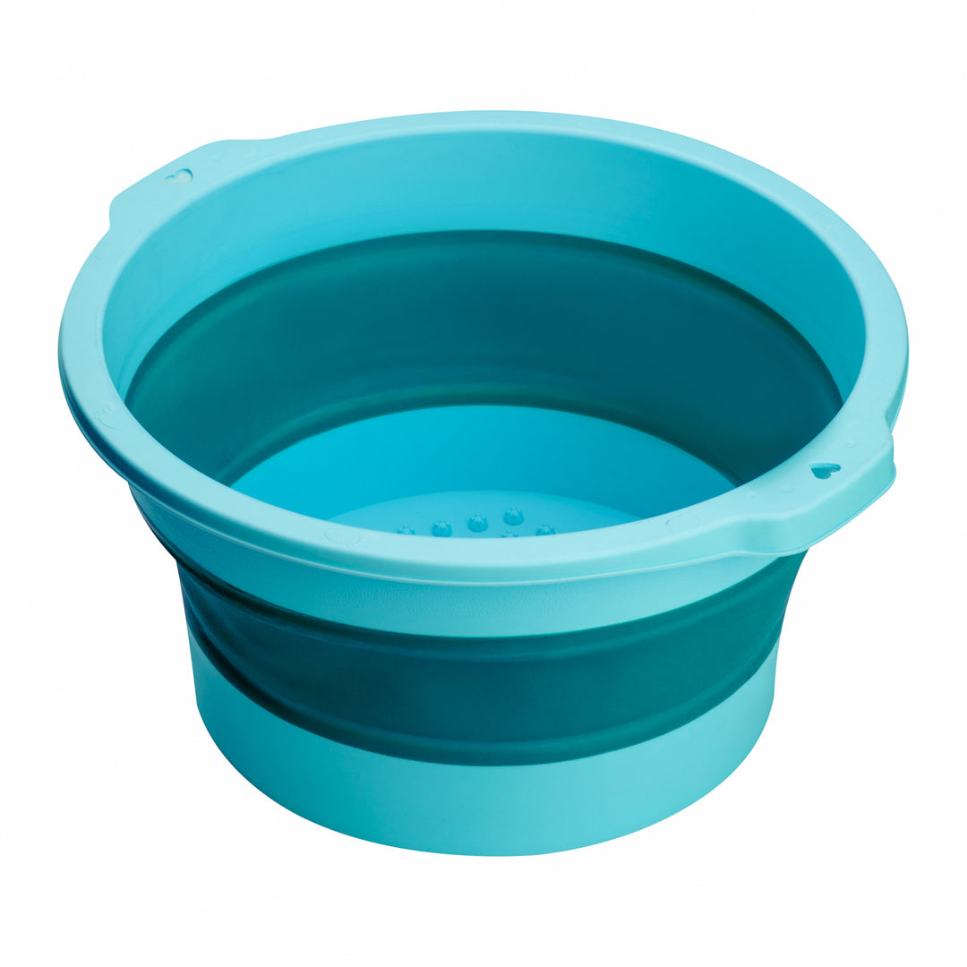 Bañera de Pedicura Plegable Azul