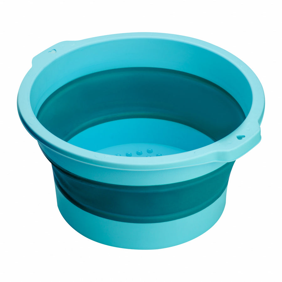 Bañera de Pedicura Plegable Azul