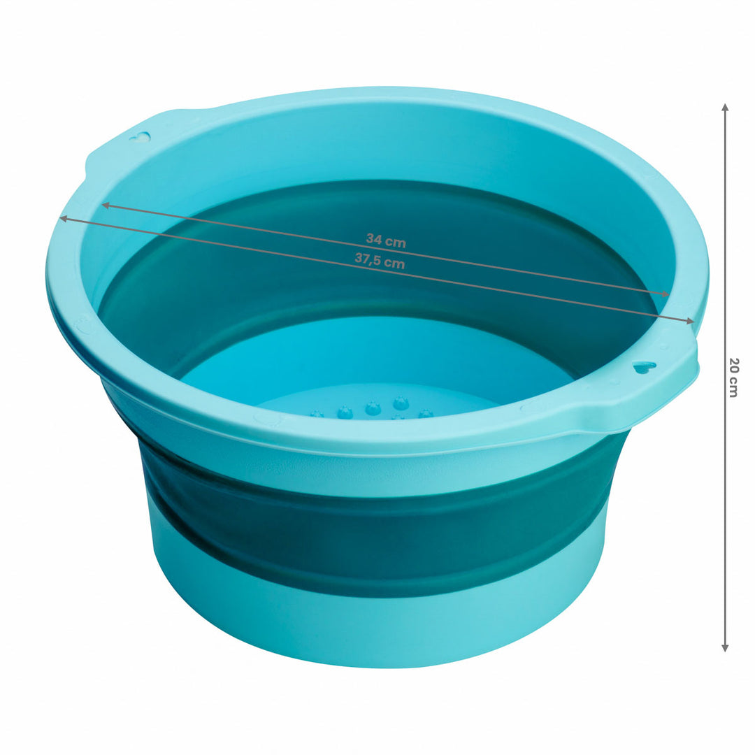 Bañera de Pedicura Plegable Azul - imagen 11