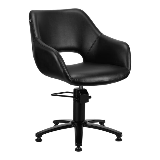 Sillón de peluquería Gabbiano Lima Negro