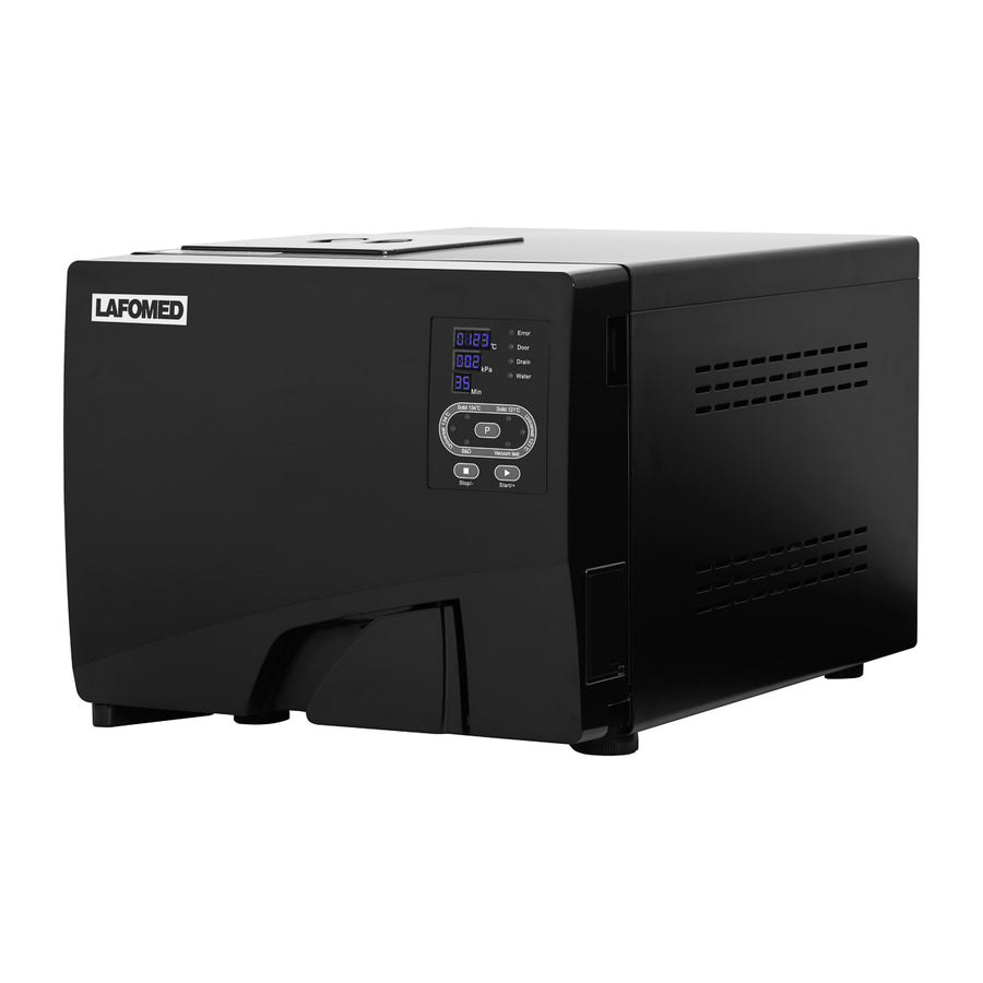 Autoclave Lafomed Standard Line LFSS12AA LED con impresora 12 L clase B médica negro 1