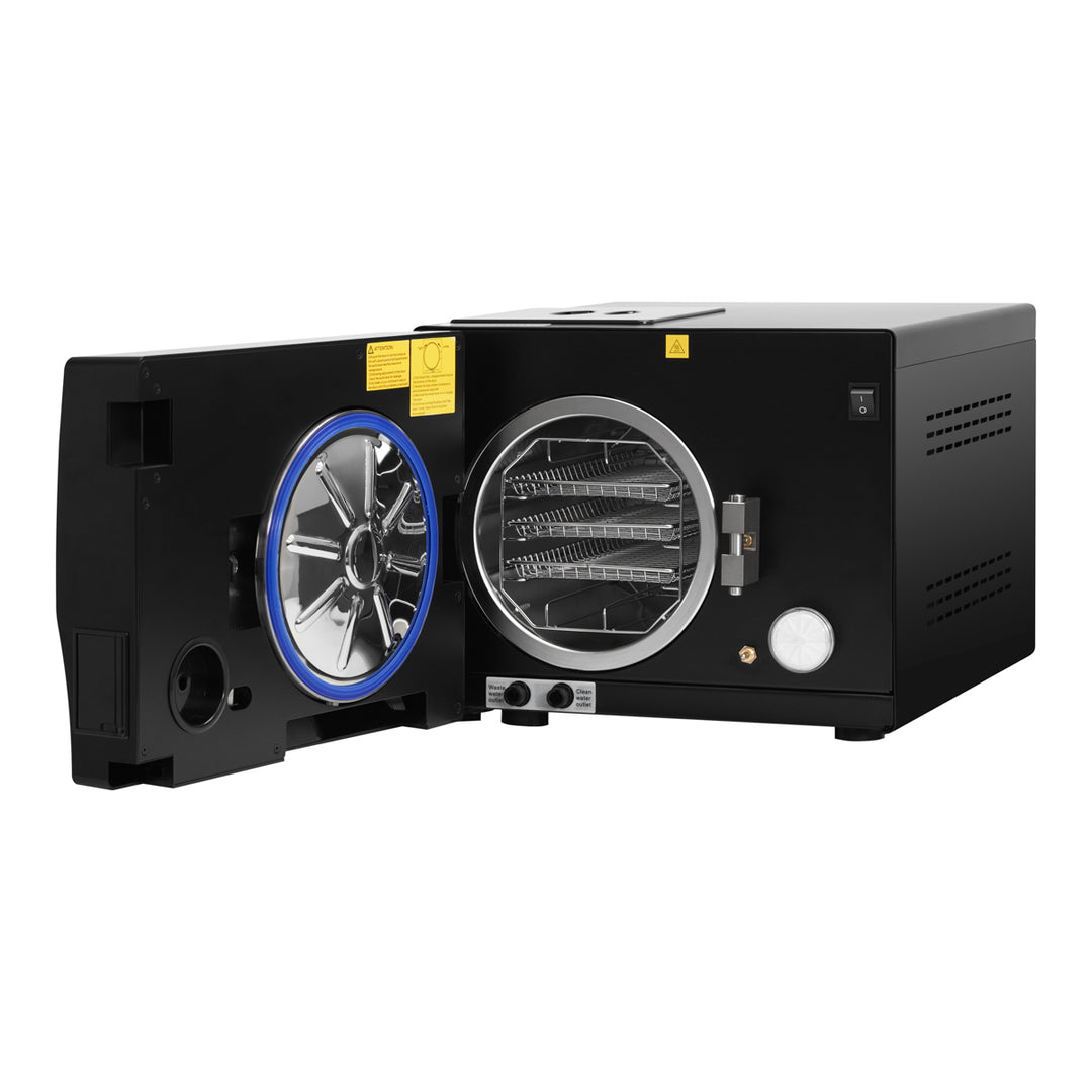 Autoclave Lafomed Standard Line LFSS12AA LED con impresora 12 L clase B médica negro 3
