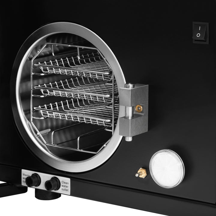 Autoclave Lafomed Standard Line LFSS12AA LED con impresora 12 L clase B médica negro 10