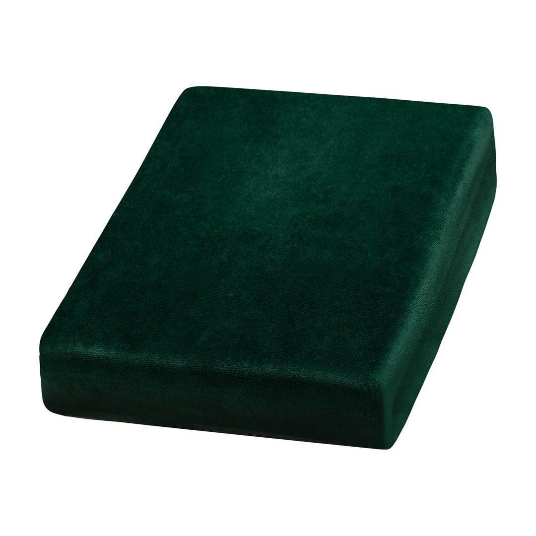 Funda de Sillón Terciopelo Botella verde 1