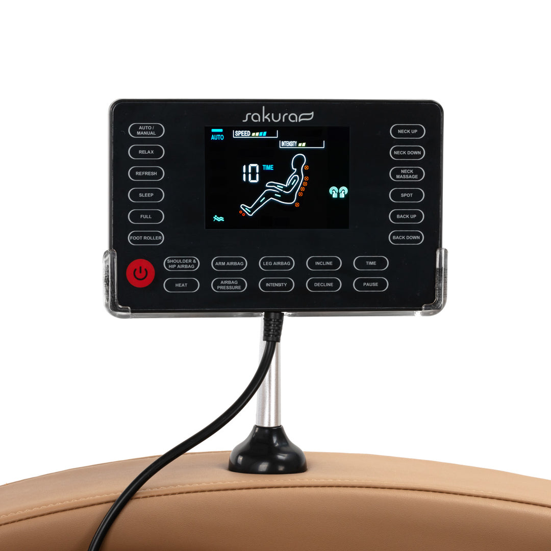 Sillón de Masaje Eléctrico Sakura Standard 801 Marrón - imagen 16