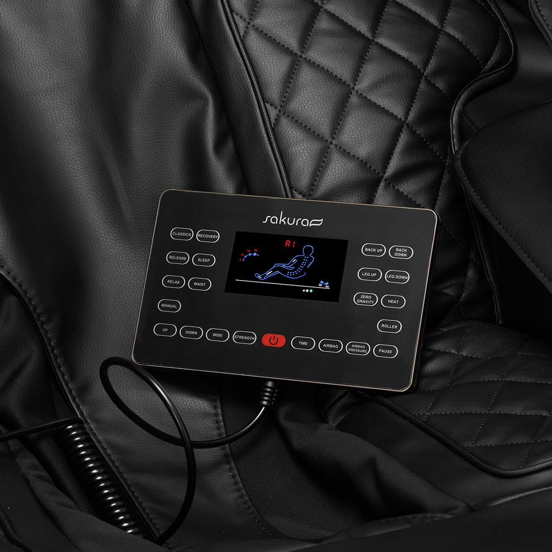 Sillón de Masaje Eléctrico Sakura Luxury 808 Negro - imagen 10