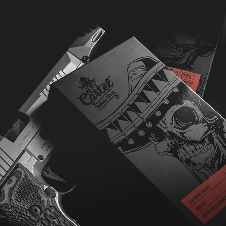 Agujas Tatuaje Cartucho Magnum 45 0.35 mm El Cartel V2 10 uds - imagen 9