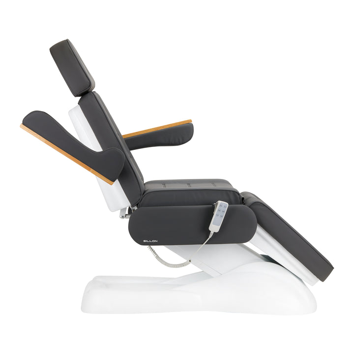 Sillón Estético Eléctrico Lux 273B 3 Motores Gris-Blanco - imagen 3