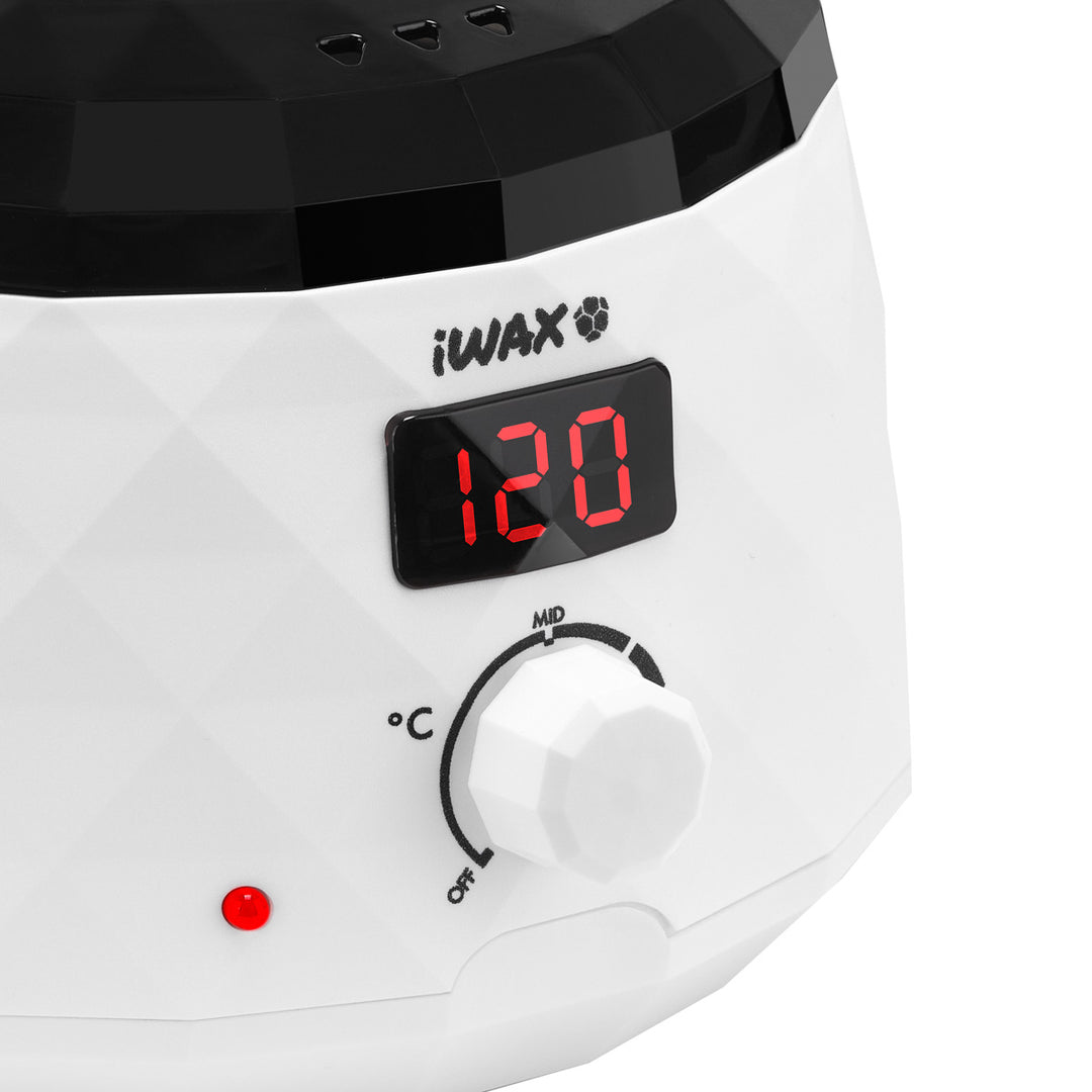 Calentador de Cera Olla iWax Diamond Tech 400ml 100W Blanco - imagen 5