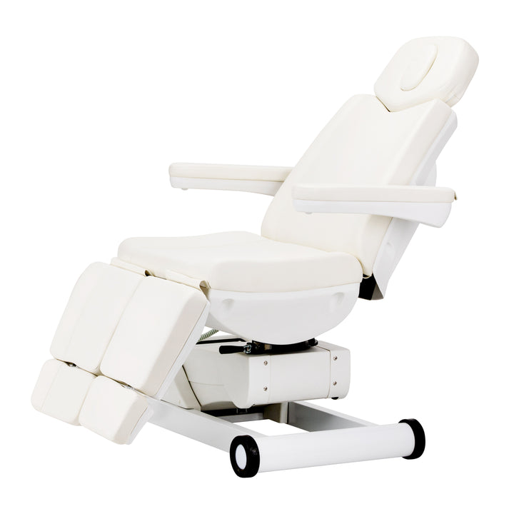 Sillón Eléctrico Azzurro Giratorio 873 Pedi Blanco 2