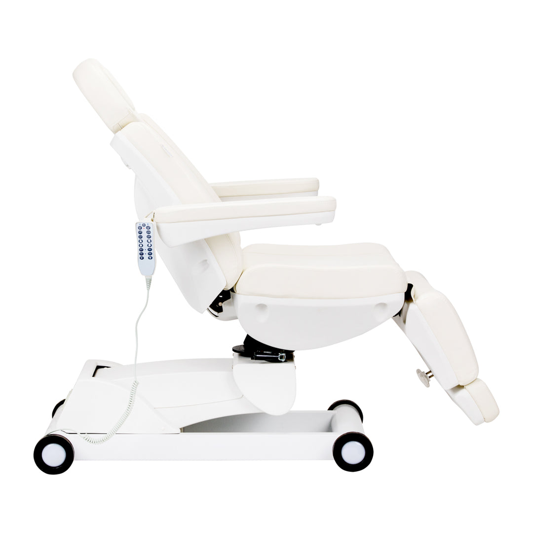 Sillón Eléctrico Azzurro Giratorio 873 Pedi Blanco 3