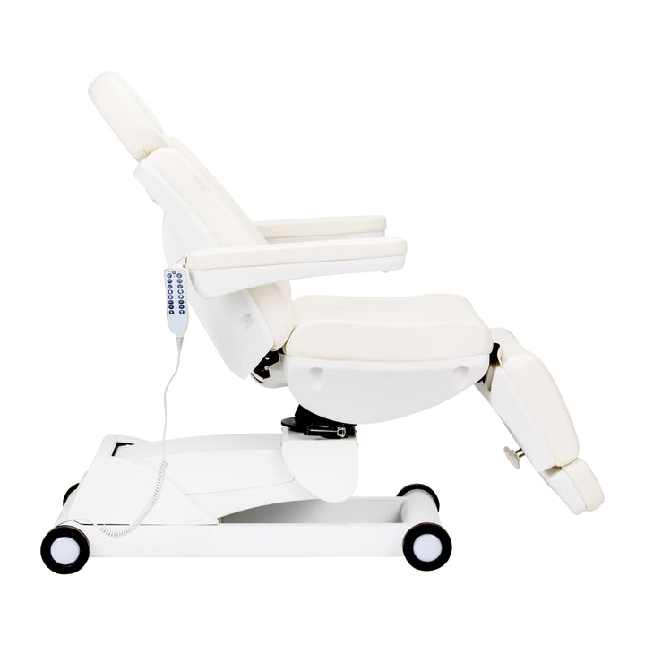 Sillón Eléctrico Azzurro Giratorio 873 Pedi Blanco 3