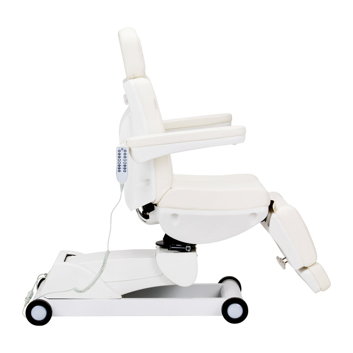 Sillón Eléctrico Azzurro Giratorio 873 Pedi Blanco 4
