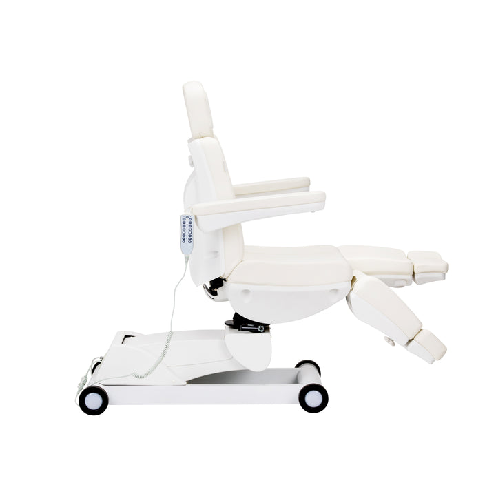 Sillón Eléctrico Azzurro Giratorio 873 Pedi Blanco 5
