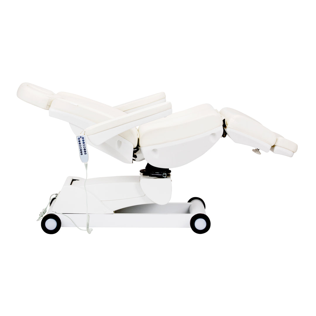 Sillón Eléctrico Azzurro Giratorio 873 Pedi Blanco 6