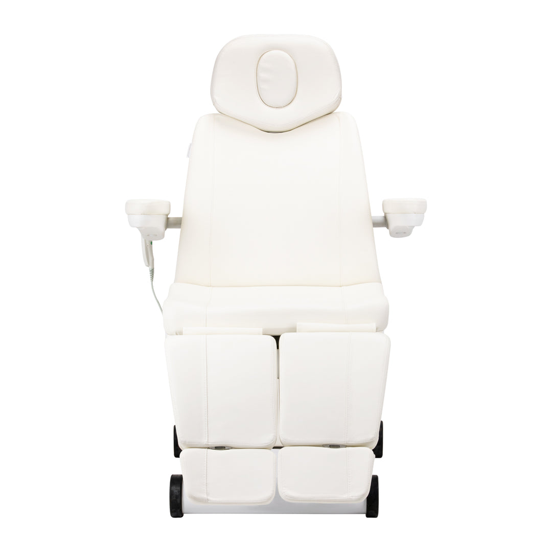 Sillón Eléctrico Azzurro Giratorio 873 Pedi Blanco 8