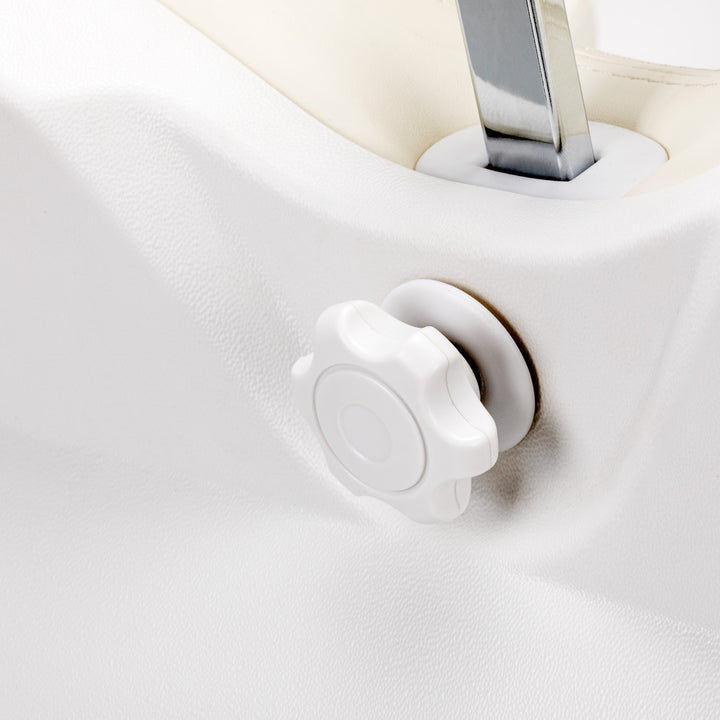 Sillón Eléctrico Azzurro Giratorio 873 Pedi Blanco 16