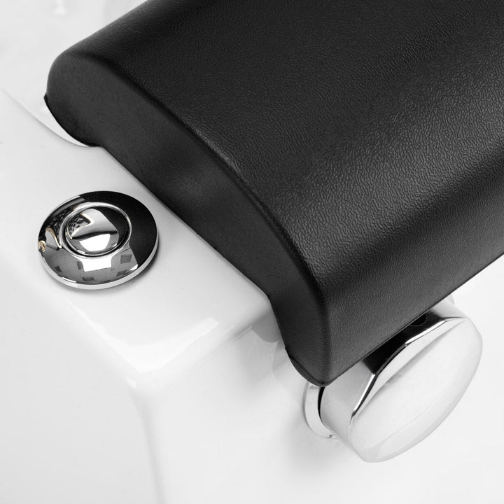 Sillón Pedicura Spa Tron Negro Oro 10