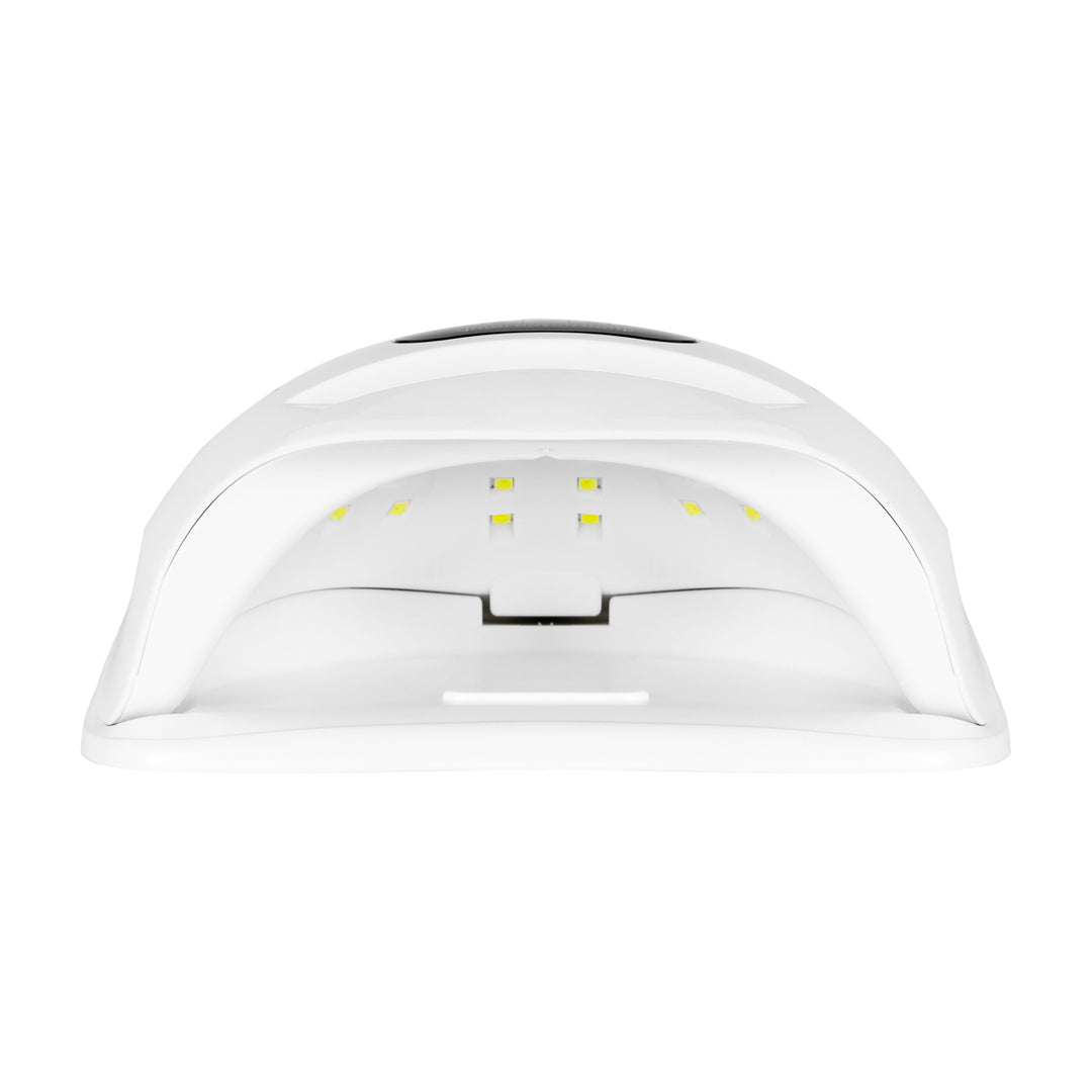 Lámpara Uñas UV Dual LED Glow S1 168W Blanco-Plateado - imagen 4