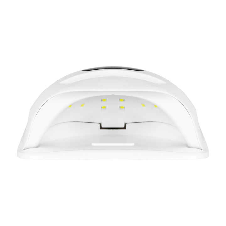 Lámpara Uñas UV Dual LED Glow S1 168W Blanco-Plateado - imagen 4