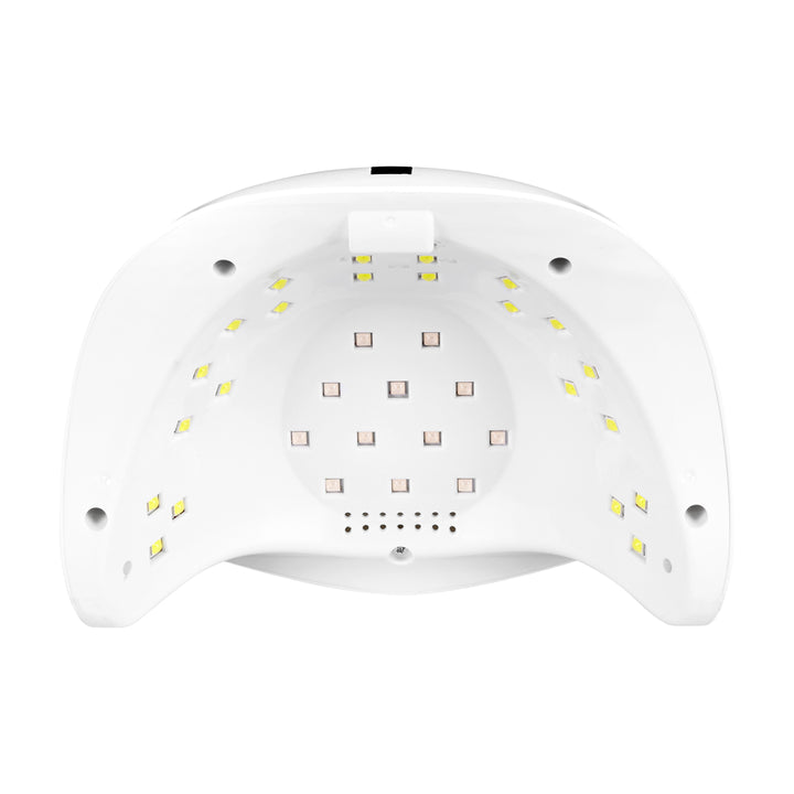 Lámpara Uñas UV Dual LED Glow S1 168W Blanco-Plateado - imagen 5