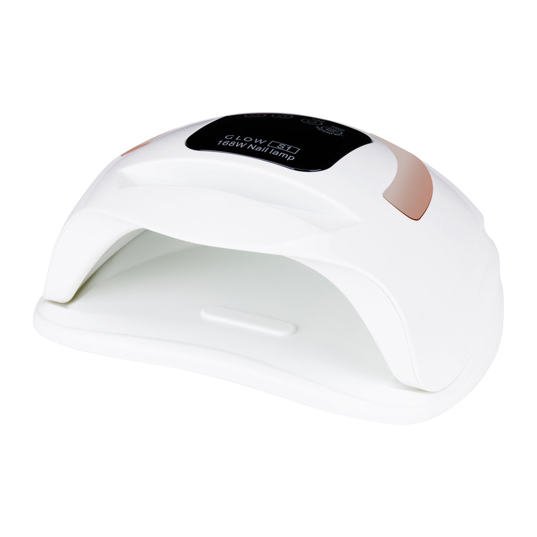 Lámpara Uñas UV Dual LED Glow S1 168W Blanco-Oro - imagen 2