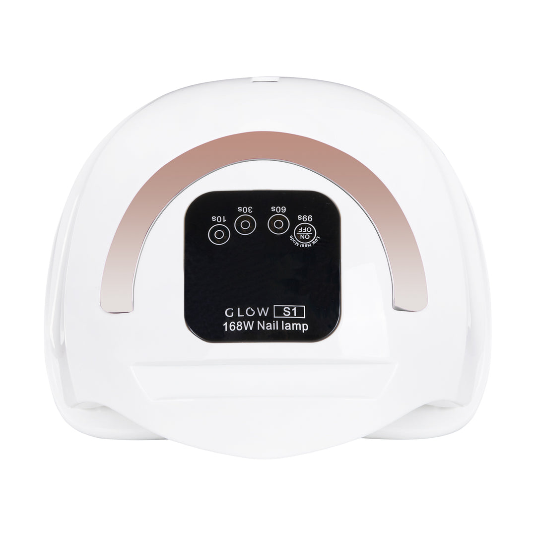 Lámpara Uñas UV Dual LED Glow S1 168W Blanco-Oro - imagen 6