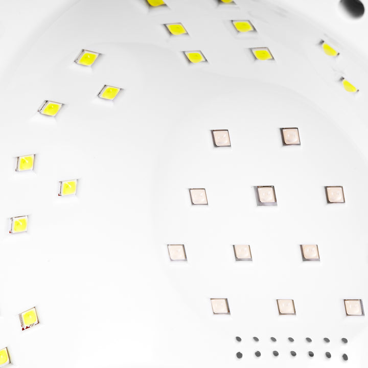 Lámpara Uñas UV Dual LED Glow S1 168W Blanco-Oro - imagen 8