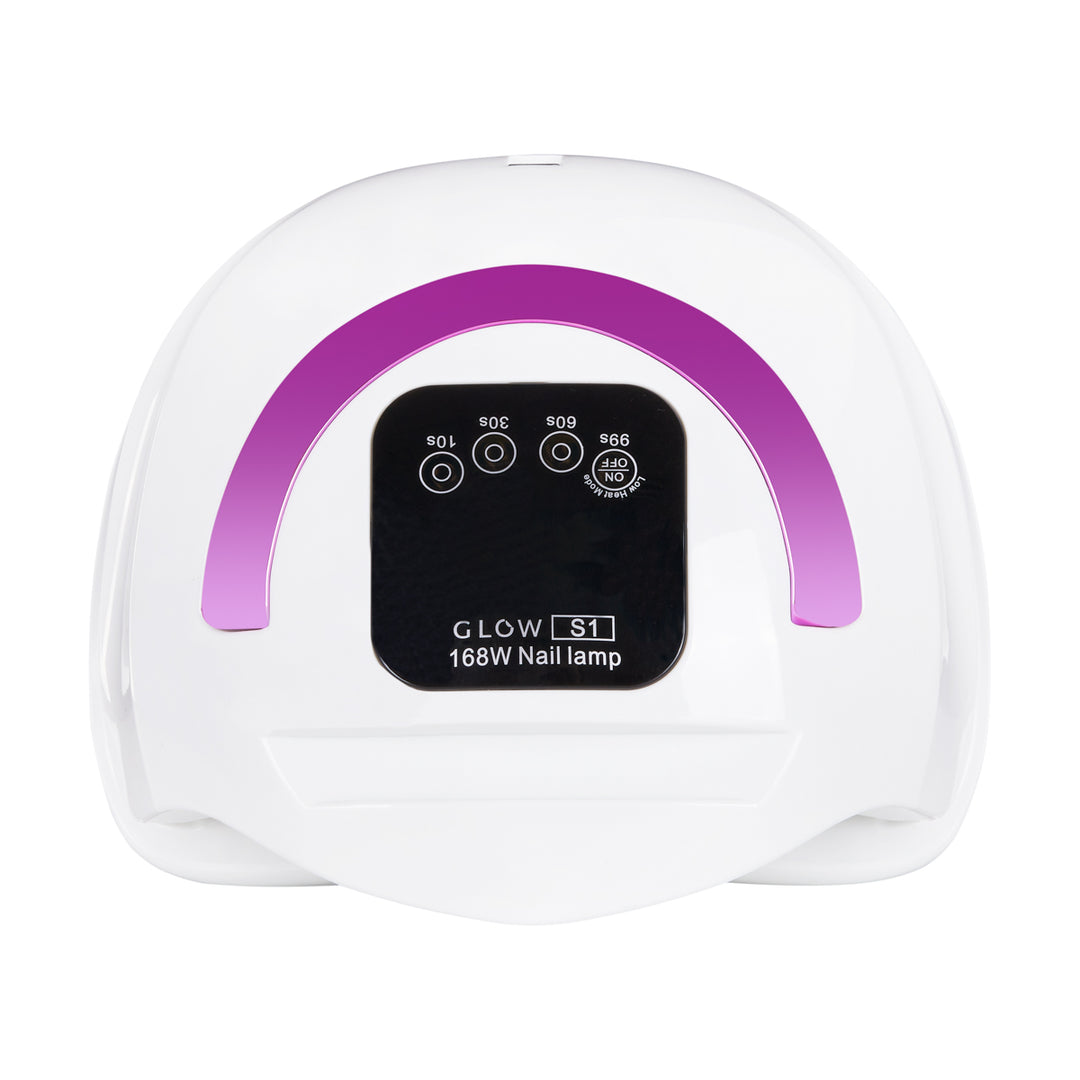 Lámpara Uñas UV Dual LED Glow S1 168W Blanco-Rosa - imagen 6