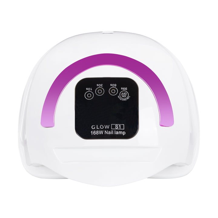 Lámpara Uñas UV Dual LED Glow S1 168W Blanco-Rosa - imagen 6