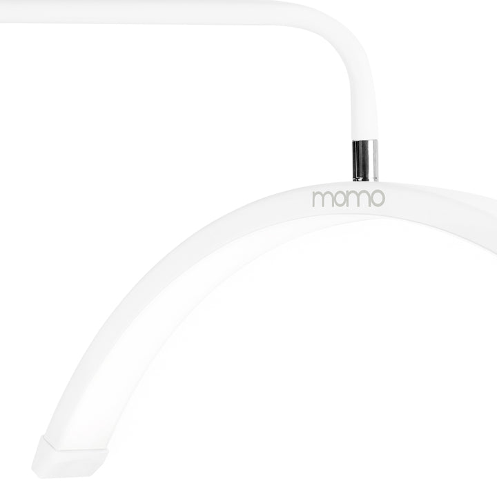 Lámpara Pestañas LED con Trípode y Color e Intensidad de Luz Ajustables Momo Moon MX6 Blanca