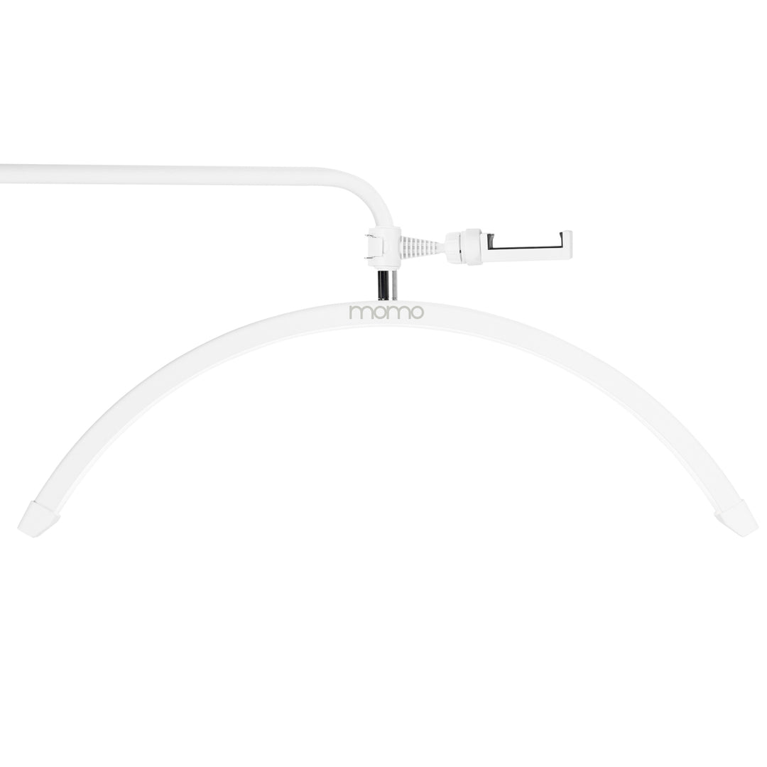 Lámpara Pestañas LED con Trípode y Color e Intensidad de Luz Ajustables Momo Moon MX6 Blanca - imagen 2
