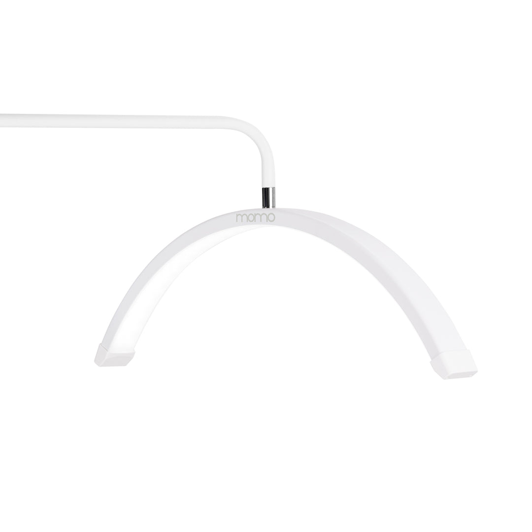 Lámpara Pestañas LED con Trípode y Color e Intensidad de Luz Ajustables Momo Moon MX6 Blanca - imagen 4