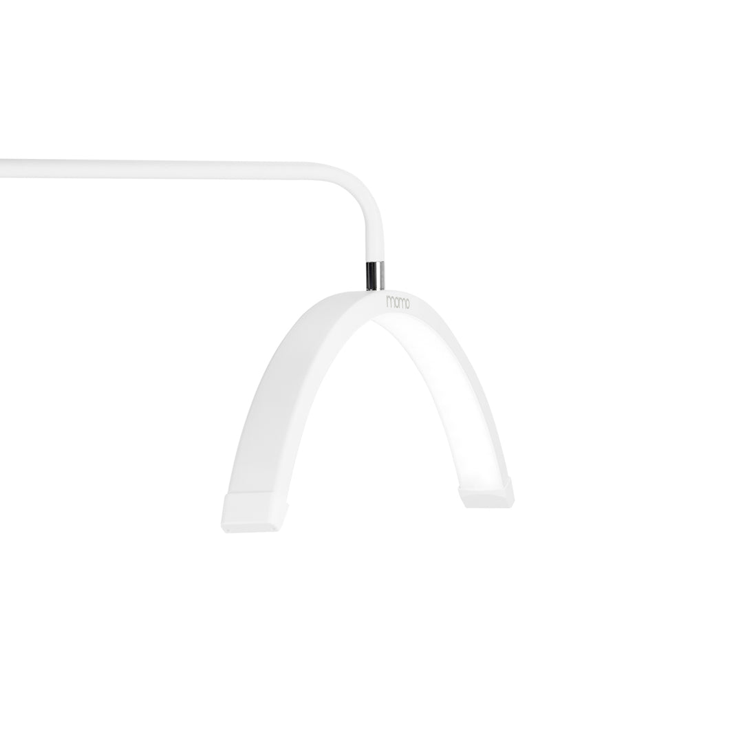 Lámpara Pestañas LED con Trípode y Color e Intensidad de Luz Ajustables Momo Moon MX6 Blanca - imagen 6