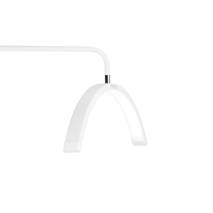 Lámpara Pestañas LED con Trípode y Color e Intensidad de Luz Ajustables Momo Moon MX6 Blanca - imagen 6